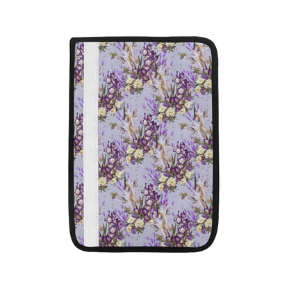 Iris Pattern Print Design IR07 Car Seat Belt Cover