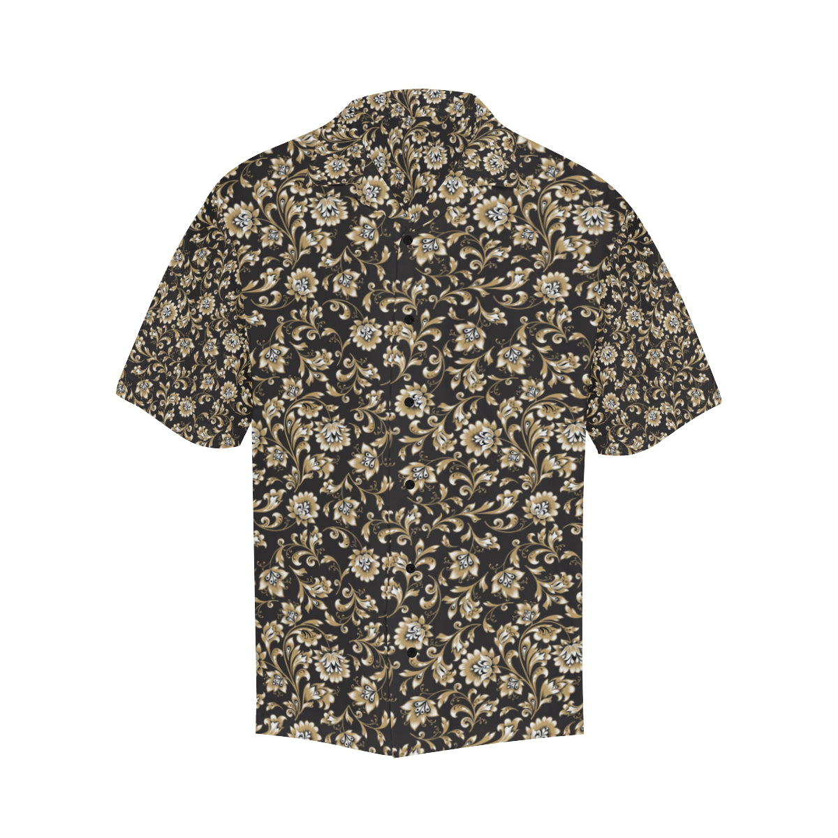 Brocade Pattern Print Design 03 Men's Hawaiian Shirt