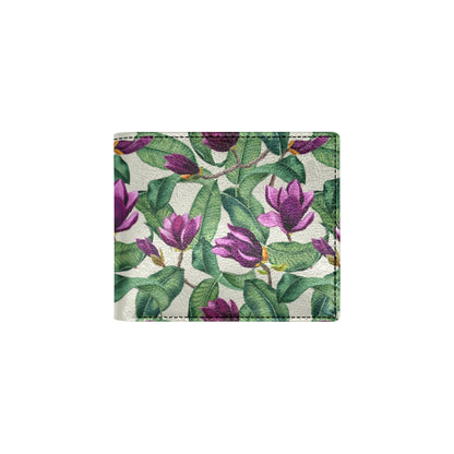 Magnolia Pattern Print Design MAG07 Men's ID Card Wallet