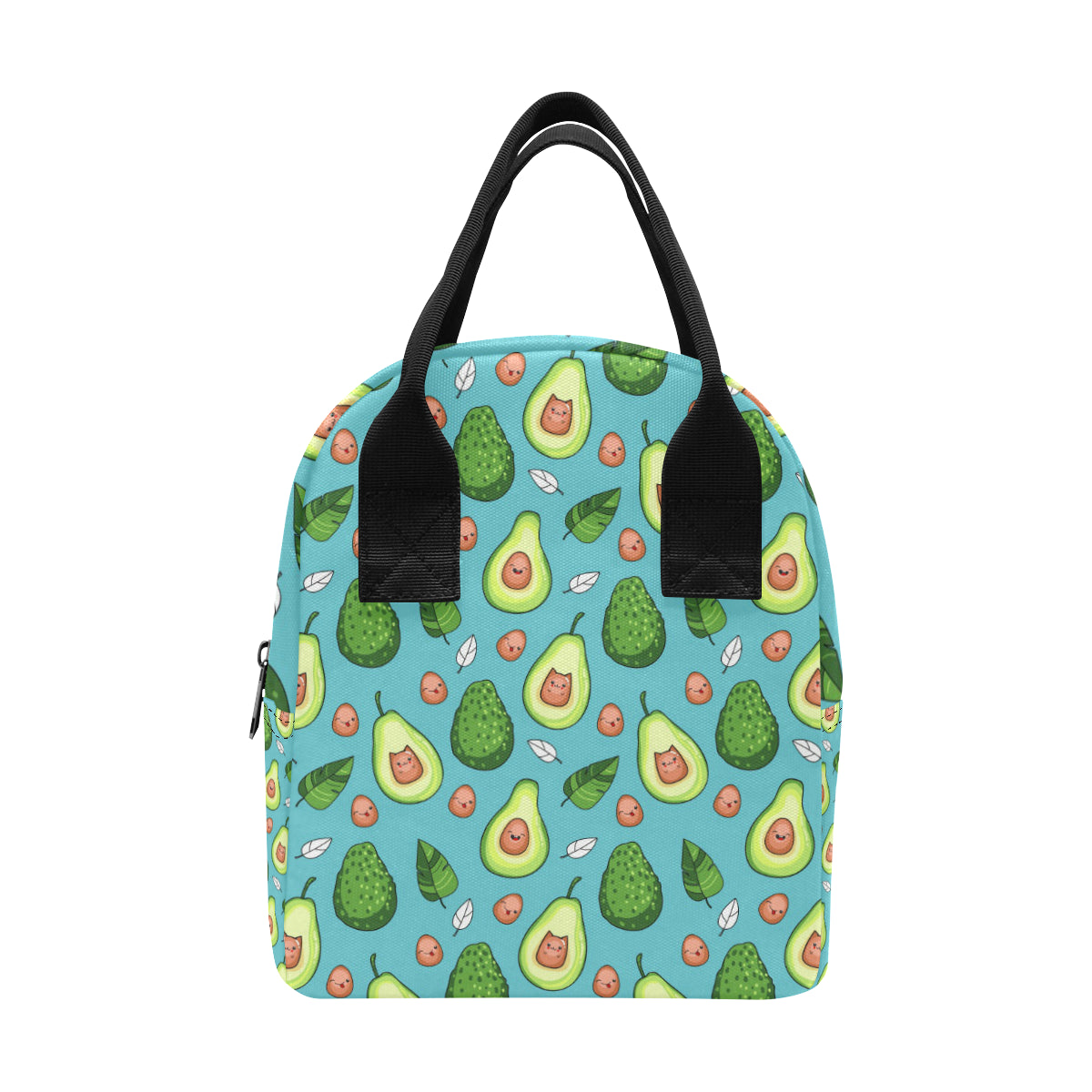 Avocado Pattern Print Design AC05 Insulated Lunch Bag