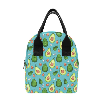 Avocado Pattern Print Design AC05 Insulated Lunch Bag