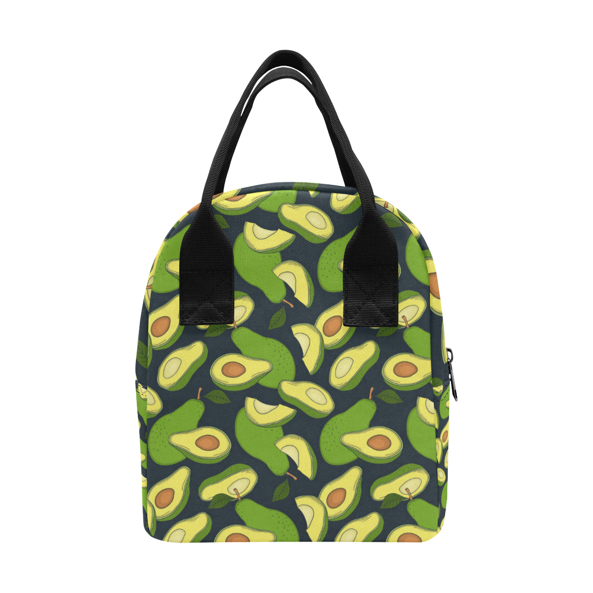 Avocado Pattern Print Design AC013 Insulated Lunch Bag
