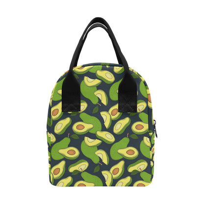 Avocado Pattern Print Design AC013 Insulated Lunch Bag