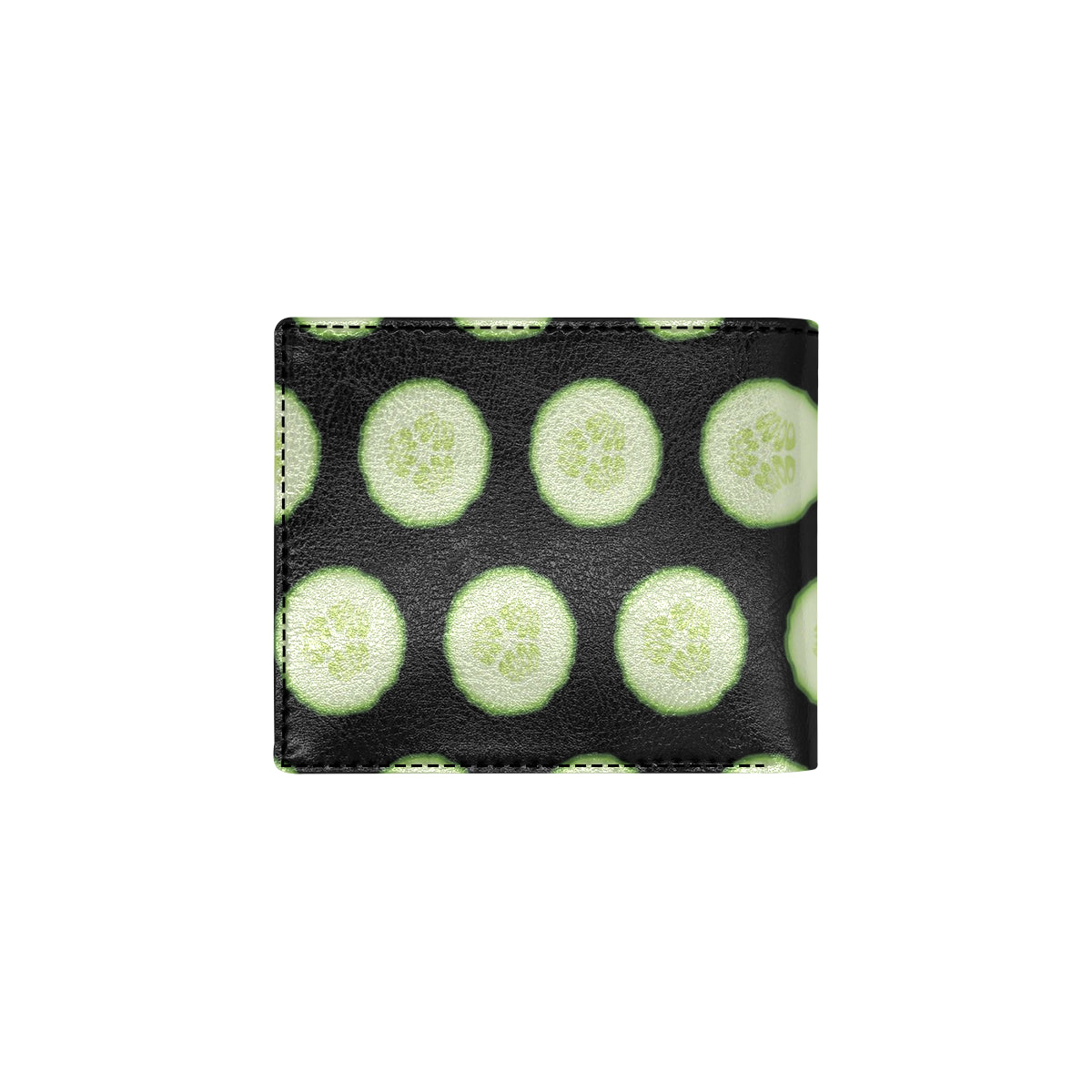 Cucumber Pattern Print Design CC02 Men's ID Card Wallet