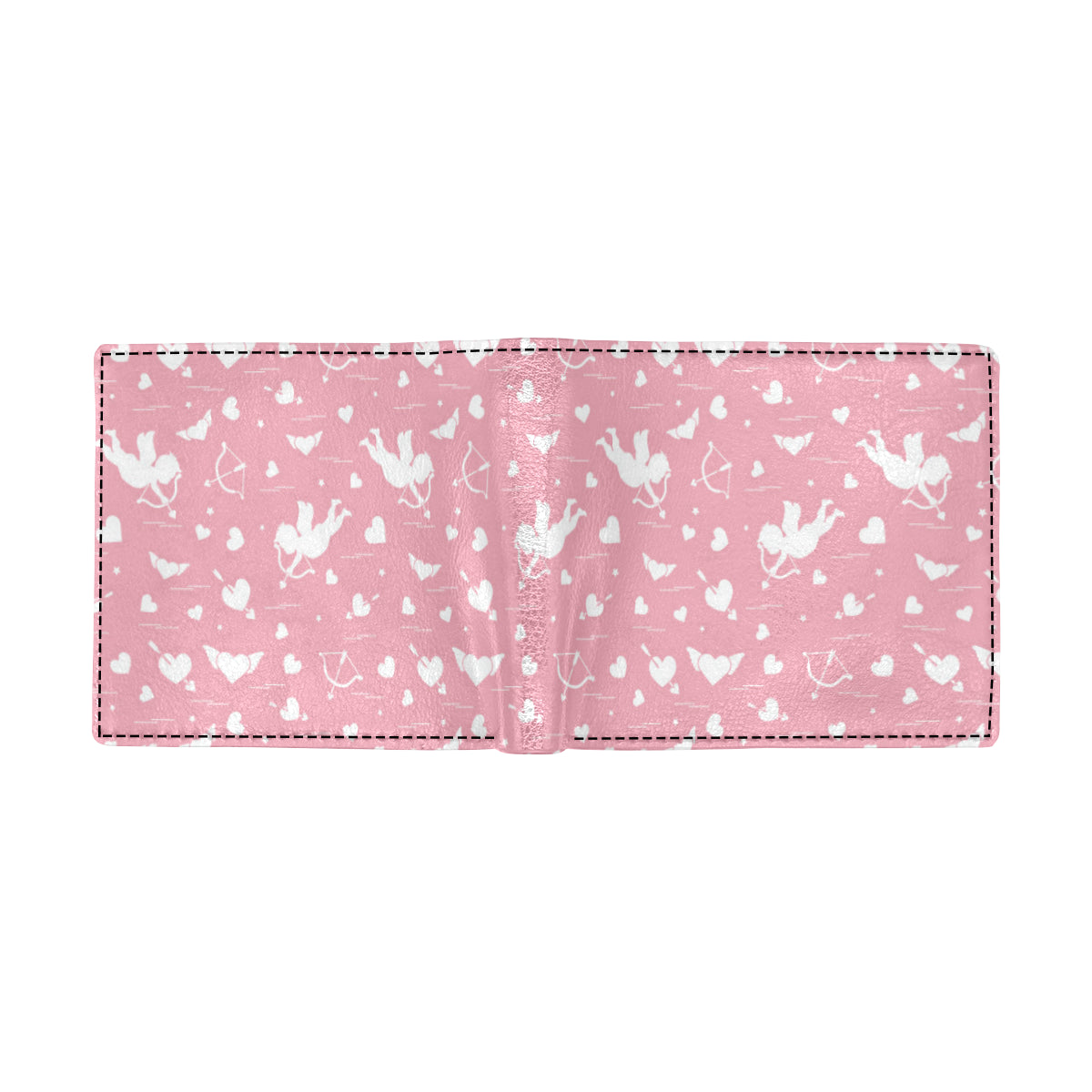 Cupid Pattern Print Design 03 Men's ID Card Wallet