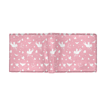 Cupid Pattern Print Design 03 Men's ID Card Wallet