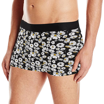 Daisy Pattern Print Design 02 Men's Boxer Briefs