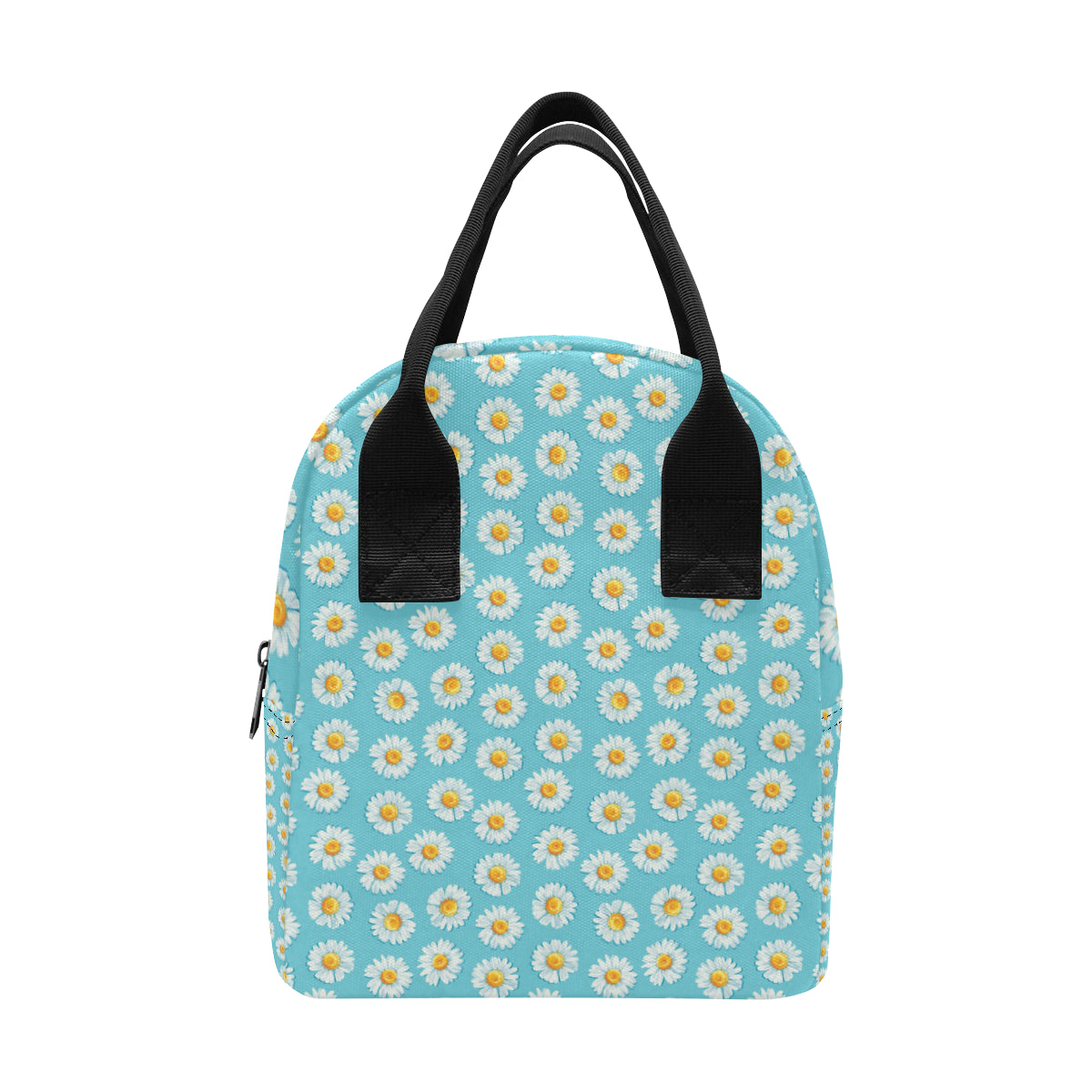 Daisy Pattern Print Design DS03 Insulated Lunch Bag