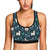 Llama Pattern Print Design 06 Sports Bra