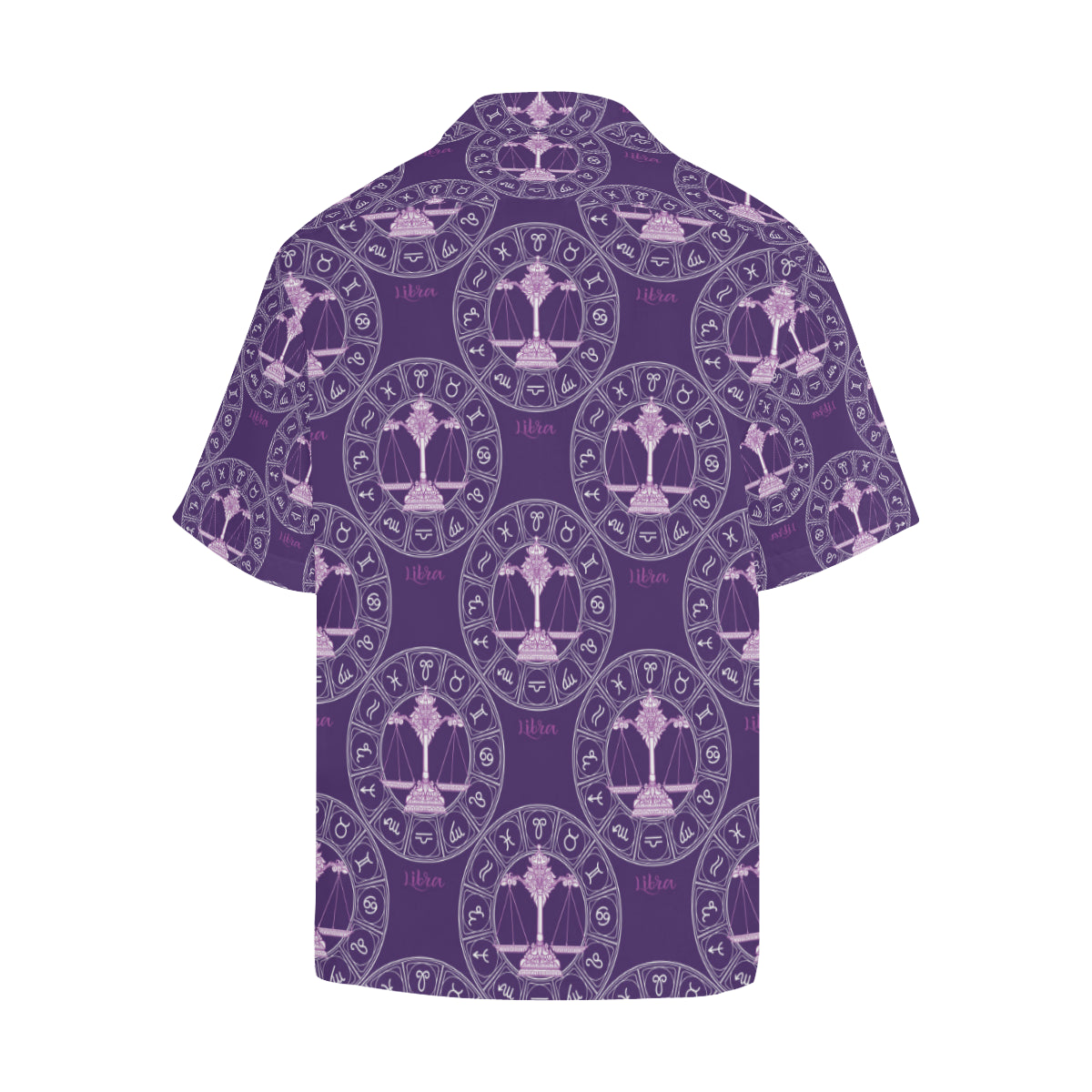 Libra Pattern Print Design 03 Men's Hawaiian Shirt
