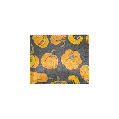 Pumpkin Pattern Print Design A03 Men's ID Card Wallet