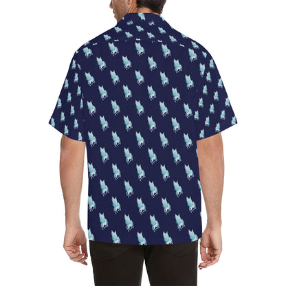 Pegasus Pattern Print Design 03 Men's Hawaiian Shirt