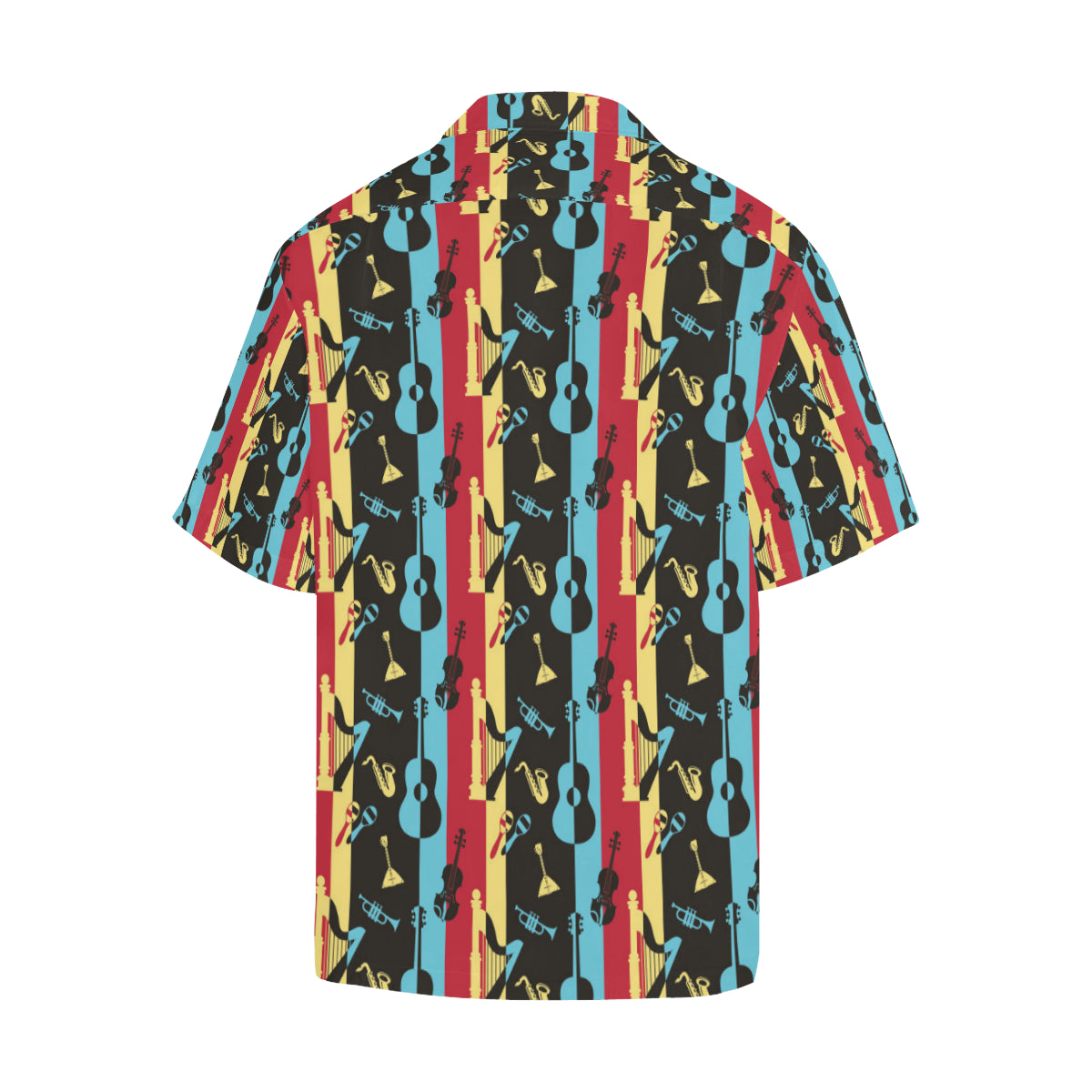 Jazz Pattern Print Design 02 Men's Hawaiian Shirt
