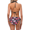 Pink Elephant Pattern Bikini