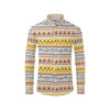 Native American Pattern Design Print Men's Long Sleeve Shirt