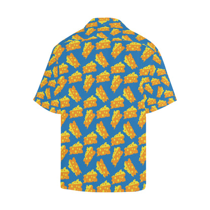 Cheese Pattern Print Design 05 Men's Hawaiian Shirt