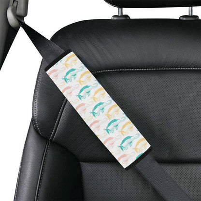 Armadillo Pattern Print Design 05 Car Seat Belt Cover