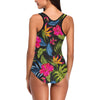 Bird Of Paradise Pattern Print Design BOP014 Women Swimsuit