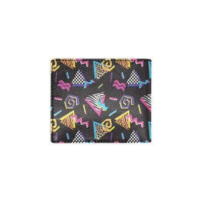 80s Pattern Print Design 3 Men's ID Card Wallet