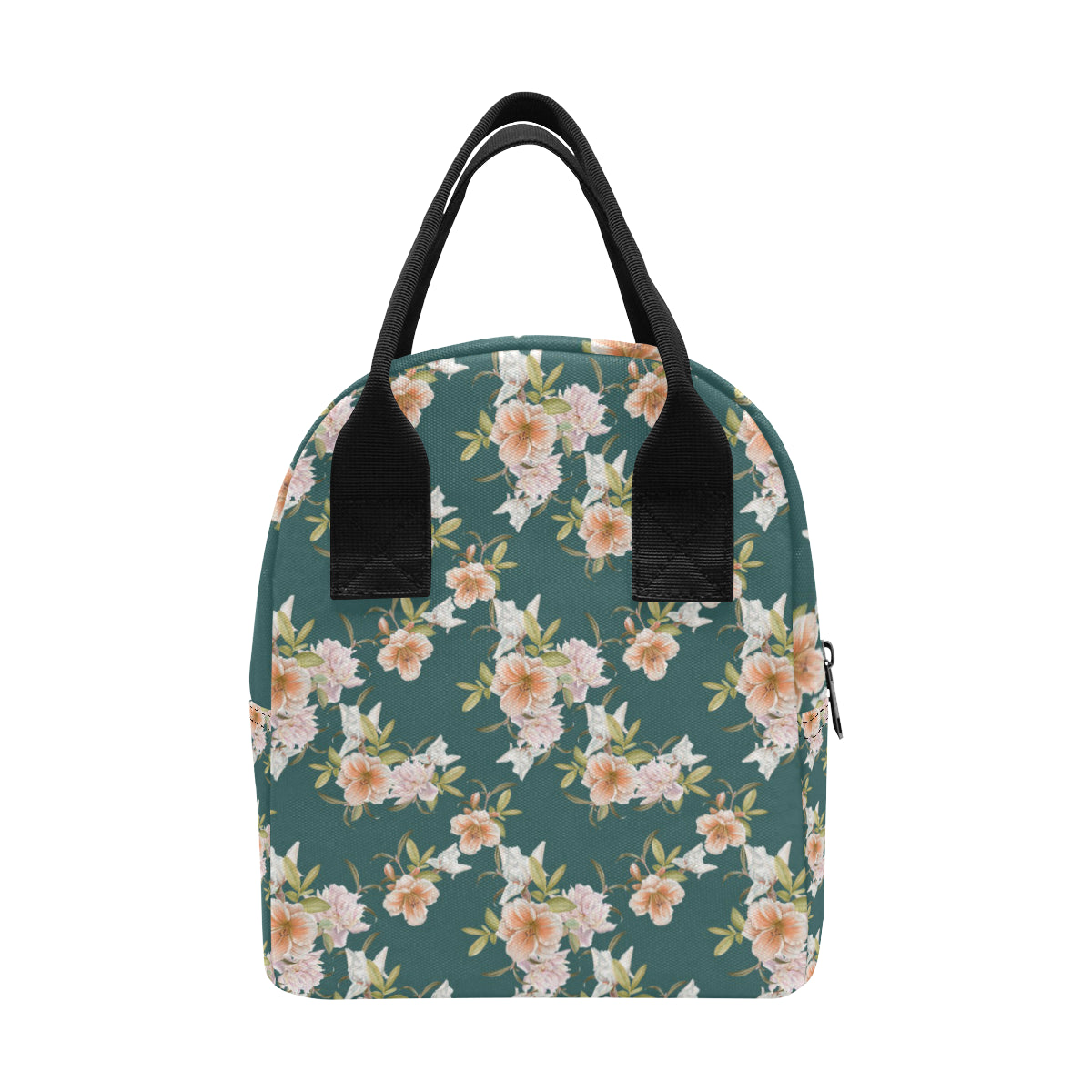 Iris Pattern Print Design IR01 Insulated Lunch Bag