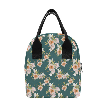 Iris Pattern Print Design IR01 Insulated Lunch Bag