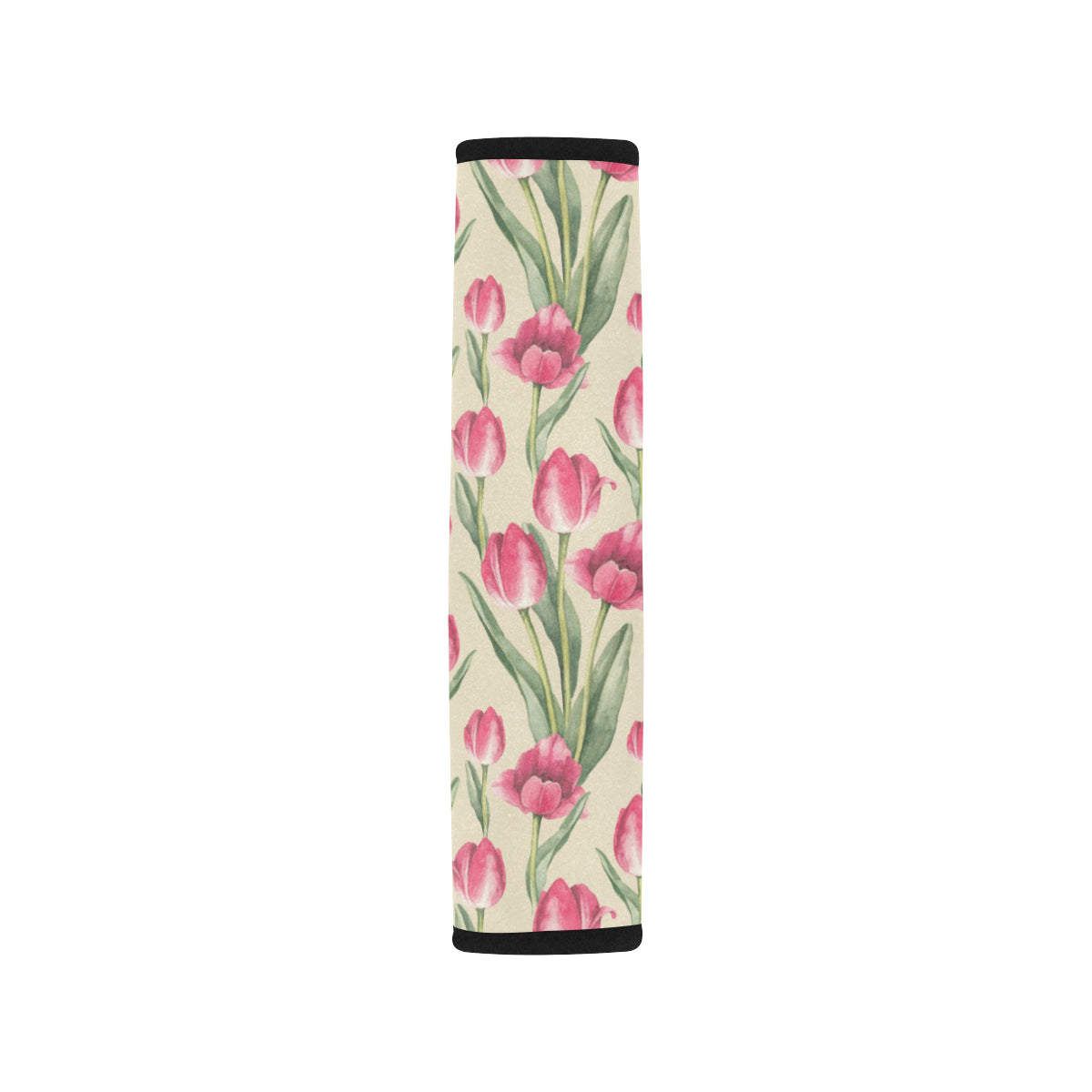 Tulip Pink Pattern Print Design TP06 Car Seat Belt Cover