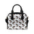 Great White Shark Pattern Print Design 03 Shoulder Handbag