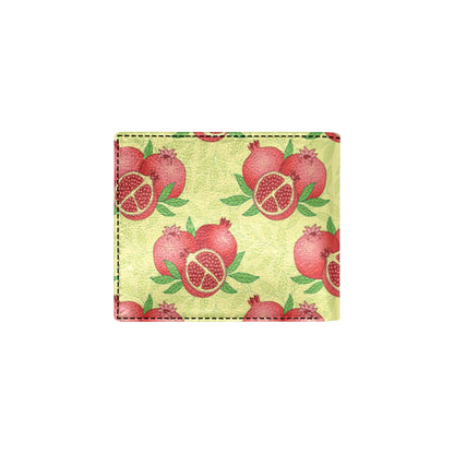 Pomegranate Pattern Print Design PG07 Men's ID Card Wallet