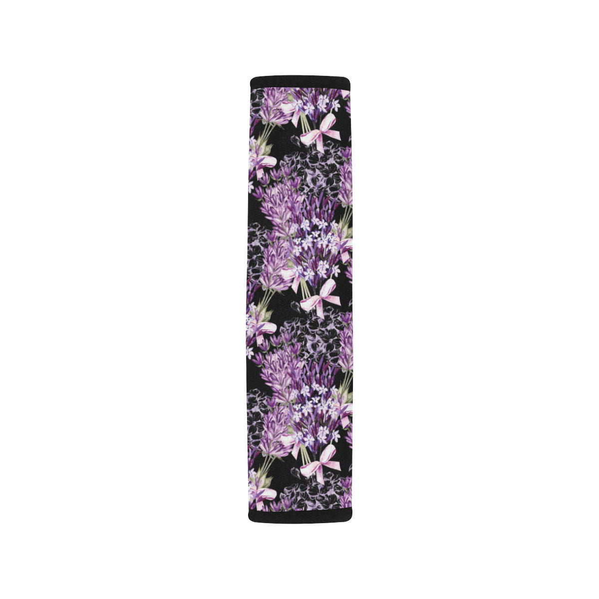 Lavender Pattern Print Design LV06 Car Seat Belt Cover