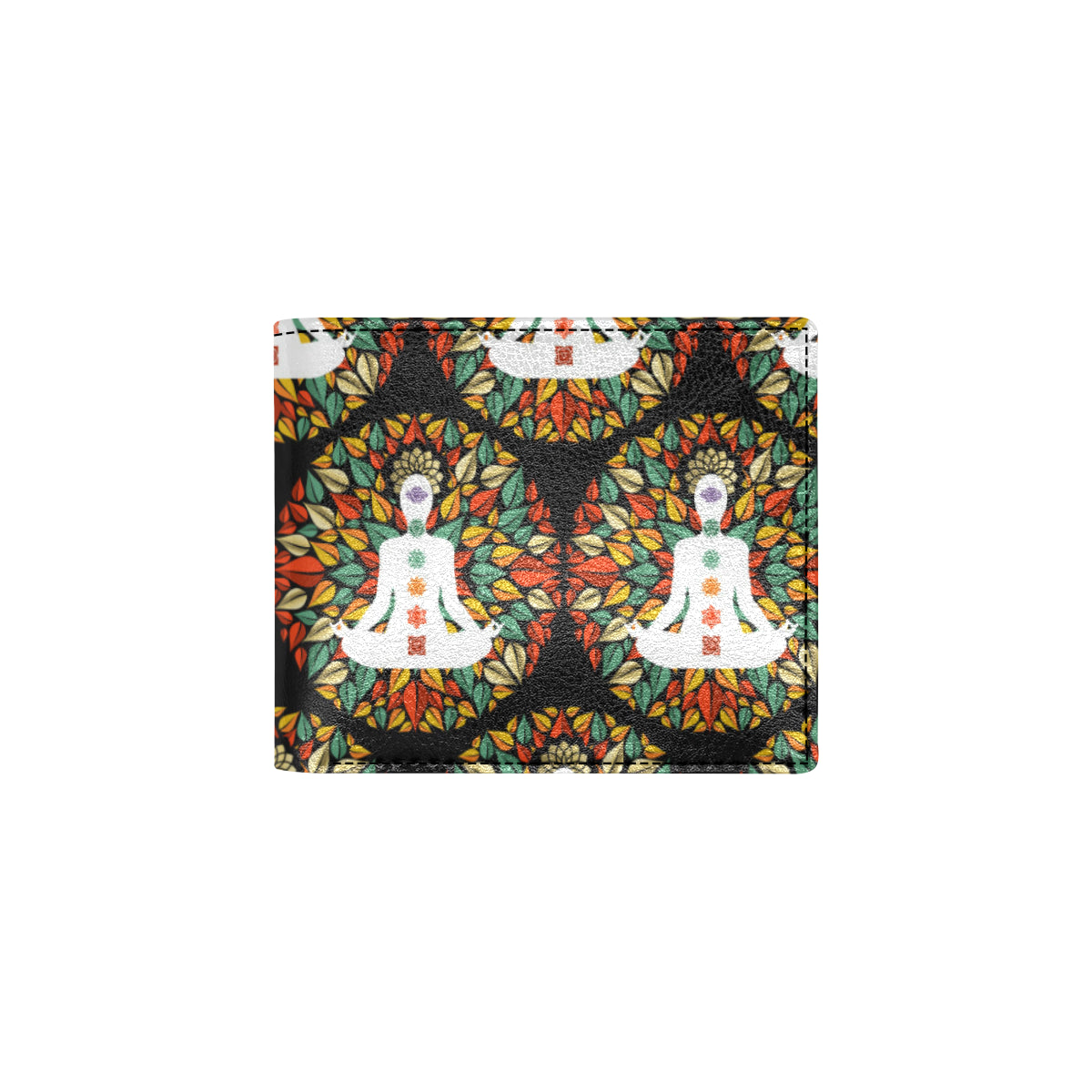 Chakra Yoga Men's ID Card Wallet