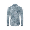 Polynesian Pattern Print Design A03 Men's Long Sleeve Shirt