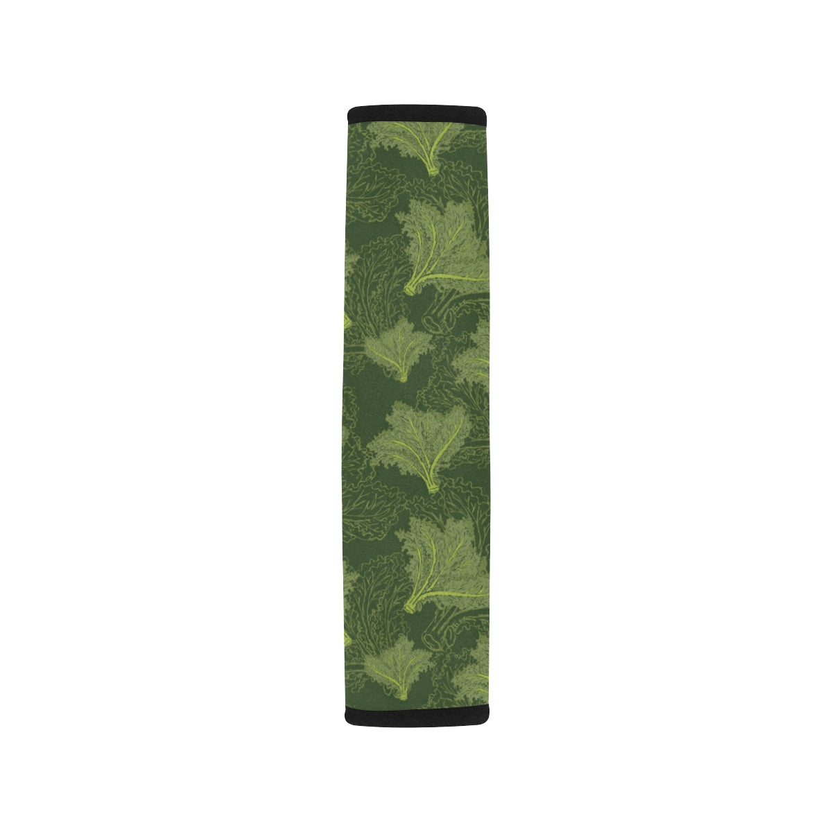 Kale Pattern Print Design 01 Car Seat Belt Cover