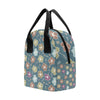 Hibiscus Pattern Print Design HB033 Insulated Lunch Bag