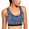 Mandala Pattern Print Design 04 Sports Bra