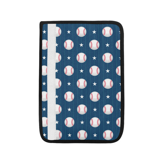 Baseball Star Print Pattern Car Seat Belt Cover
