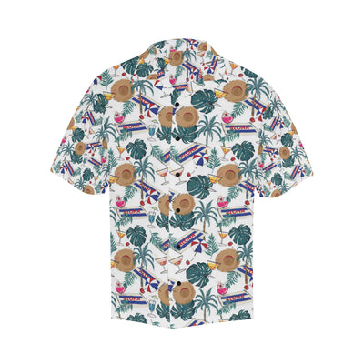 Aloha Hawaii Beach Pattern Print Design 04 Men's Hawaiian Shirt