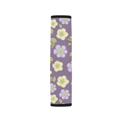 Anemone Pattern Print Design AM013 Car Seat Belt Cover