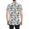 Aloha Hawaii Beach Pattern Print Design 04 Men's Short Sleeve Button Up Shirt