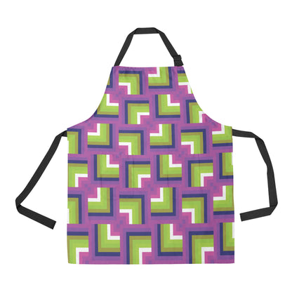 Optical illusion Pattern Print Design A05 Apron with Pocket