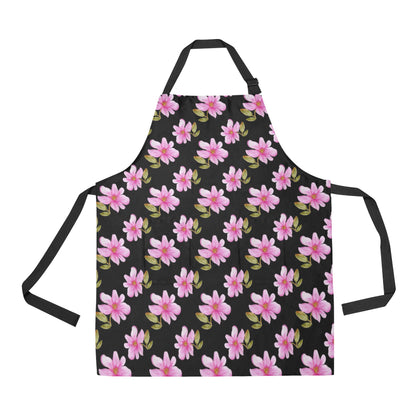 Magnolia Pattern Print Design MAG06 Apron with Pocket