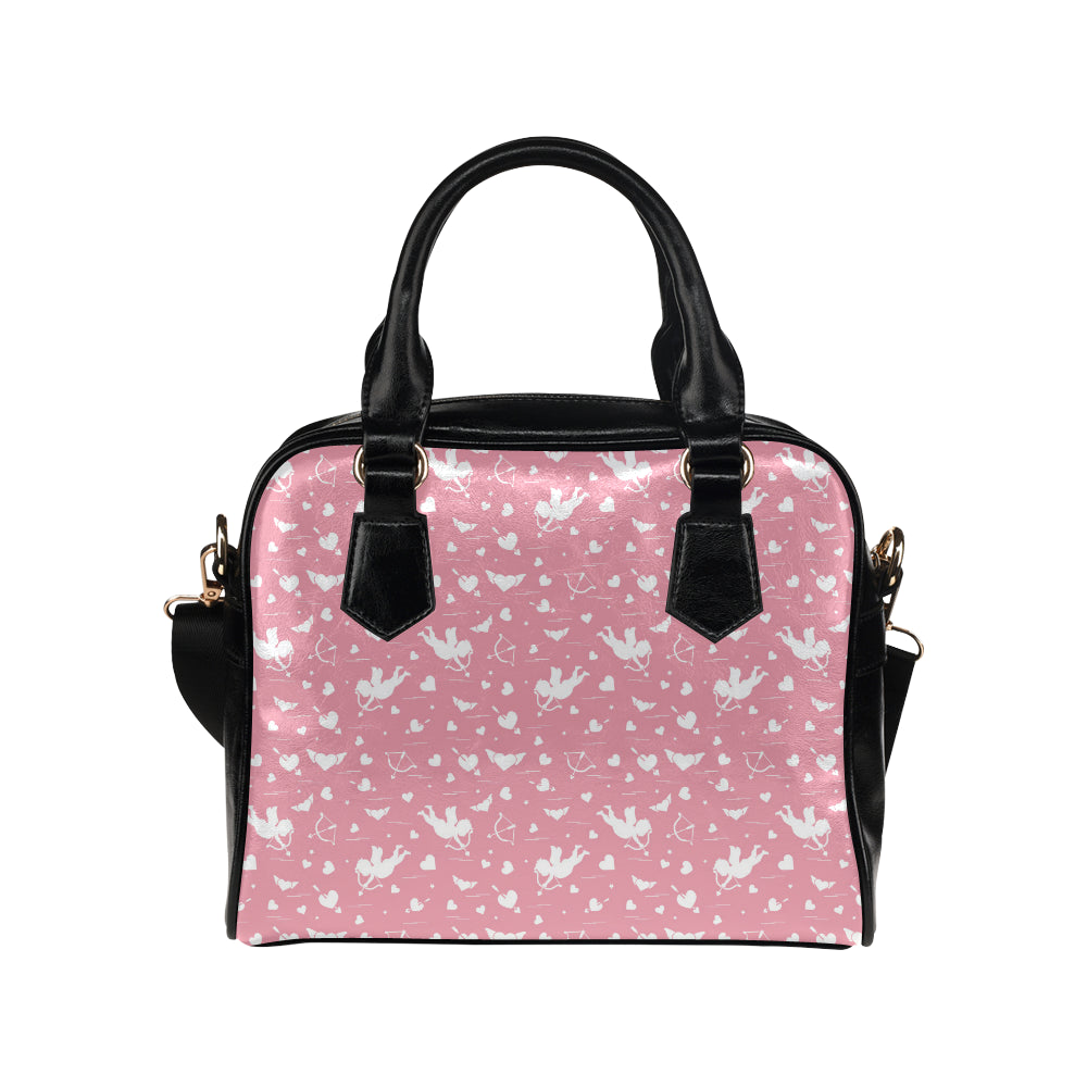 Cupid Pattern Print Design 03 Shoulder Handbag