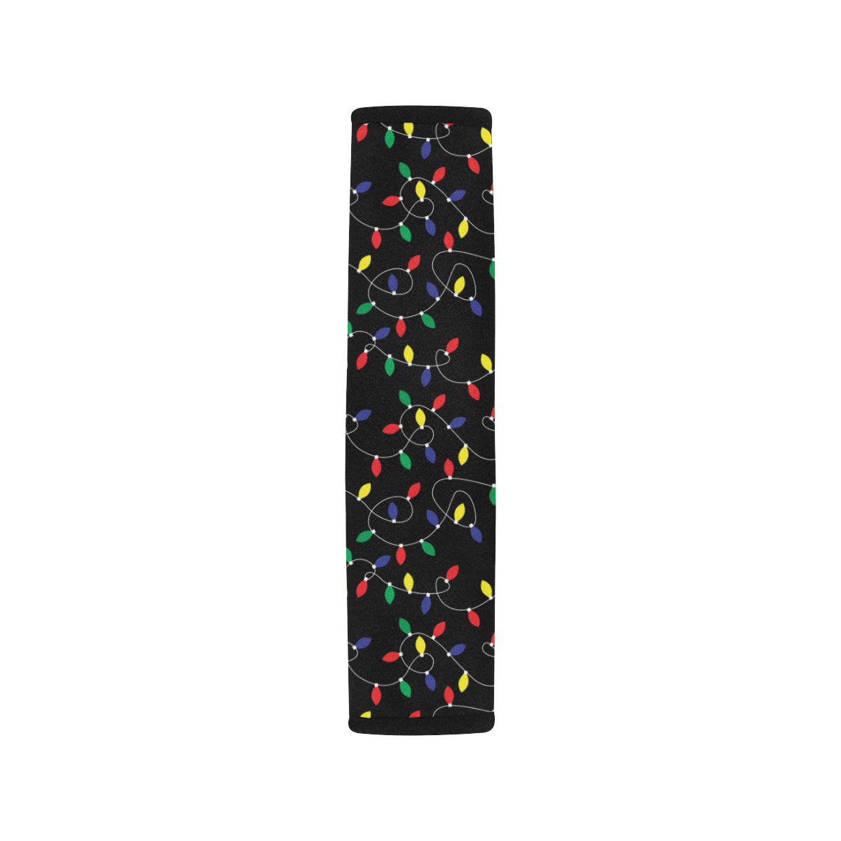 Christmas Light Pattern Print Design 04 Car Seat Belt Cover