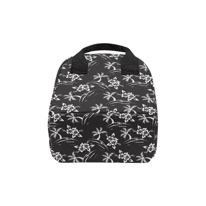 Palm Tree Pattern Print Design PT02 Insulated Lunch Bag