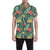 Bird Of Paradise Pattern Print Design BOP09 Men's Short Sleeve Button Up Shirt