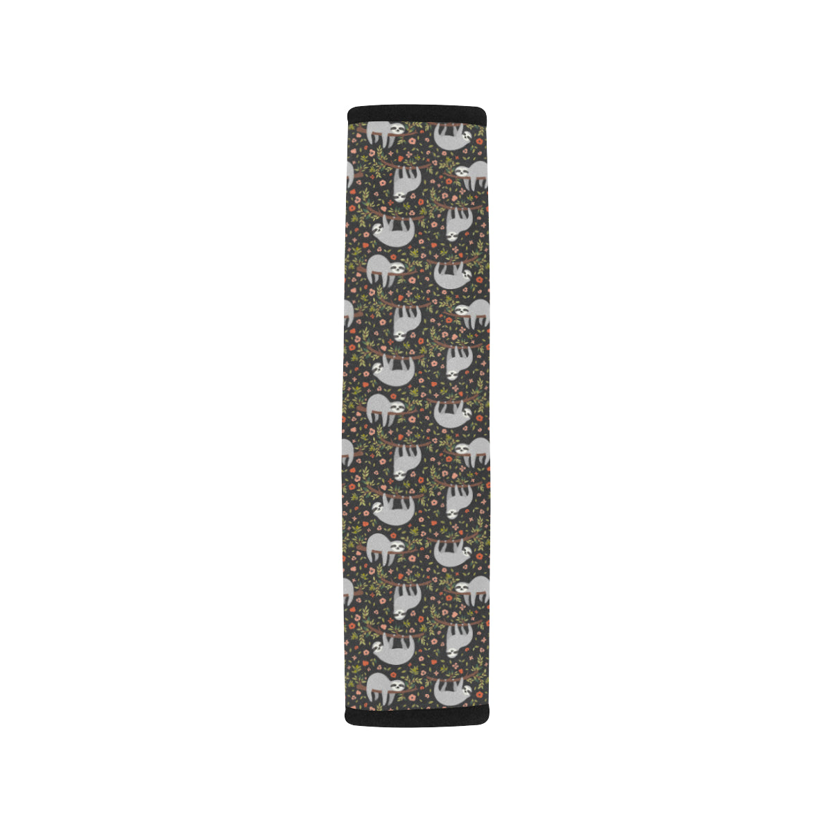 Sloth Cute Design Themed Print Car Seat Belt Cover