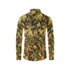 Camo Realistic Tree Forest Texture Print Men's Long Sleeve Shirt