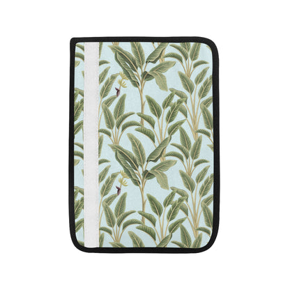 Banana Leaf Pattern Print Design BL03 Car Seat Belt Cover