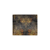 Gold Dragonfly Mandala Men's ID Card Wallet