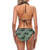 Palm Leaves Pattern Print Design PL09 Bikini