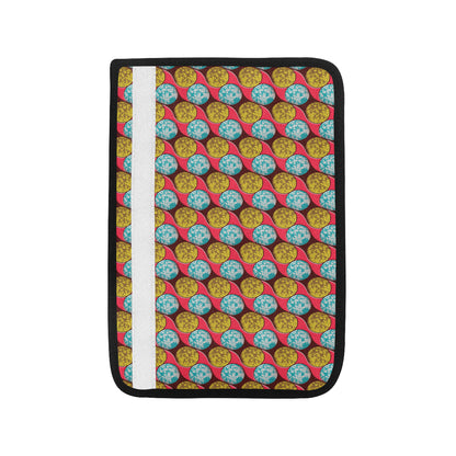 African Fashion Print Pattern Car Seat Belt Cover